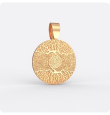 Амулет Древо Иггдрасиль из золота