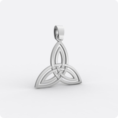 Трикветр из серебра