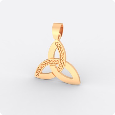 Трикветр из золота