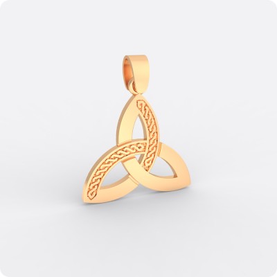 Трикветр из золота