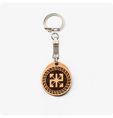 Брелок Радинец из дерева Бука