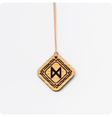 Руна Дагаз из дерева Ясеня