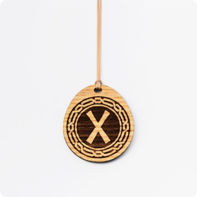 Руна Гебо из дерева Ясеня (Дары Богов)