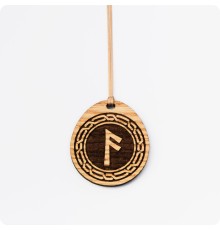 Руна Ансуз (Ос) из дерева Ясеня (руна Ассов)