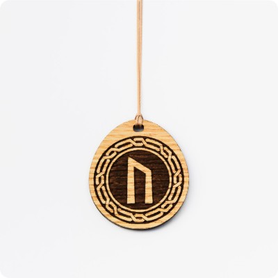 Руна Уруз (Ур) из дерева Ясеня (руна Испытания)