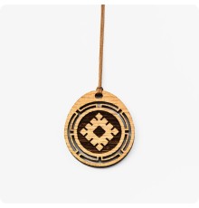 Оберег Репейник из дерева Дуба