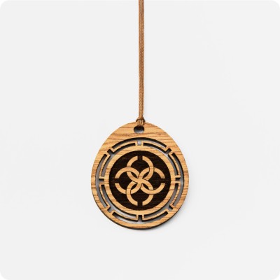 Оберег Свадебник из дерева Дуба