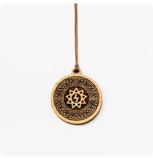 Оберег Перуница из дерева