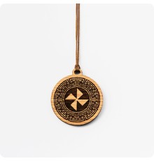 Оберег Стрибожич из дерева