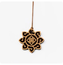 Оберег Символ Макоши (Мокоши) из Дуба в солнце