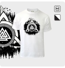 Футболка - Валькнут в Трикветре