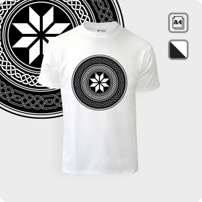 Футболка с Алатырем - К.1833-01