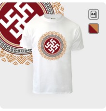 Футболка с Цветком Папоротника - К.1851-01