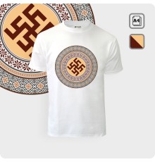 Футболка с Цветком Папоротника - К.1850-01