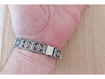 Браслет со славянскими оберегами