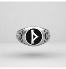 Кольцо с Руной Турисаз (Турус)