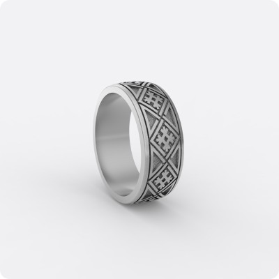 Кольцо с оберегом Целебник