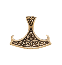 Секира Перуна из латуни