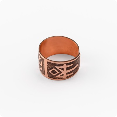 Кольцо с оберегом Колядник из Латуни или Меди