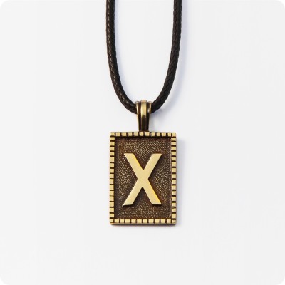 Руна Гебо из латуни