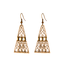 Серьги Мировое дерево из Латуни