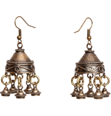 Серьги шумящие - Волшебный колокольчик из Латуни