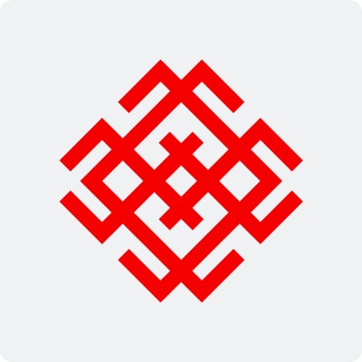 Наклейка с Оберегом Символ Белобога без круга