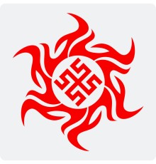 Наклейка с Оберегом Боговник