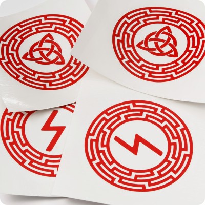 Наклейка Валькнут в Солнцевороте