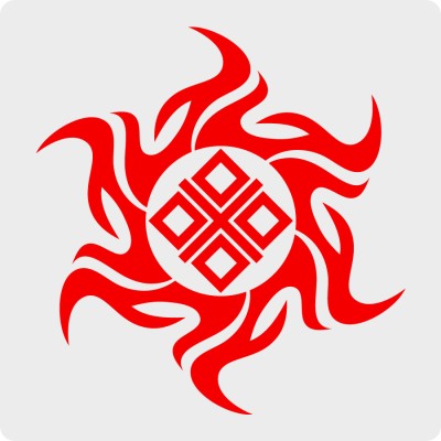 Наклейка символ Макоши (Мокоши)