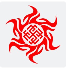 Наклейка с Оберегом Родимич