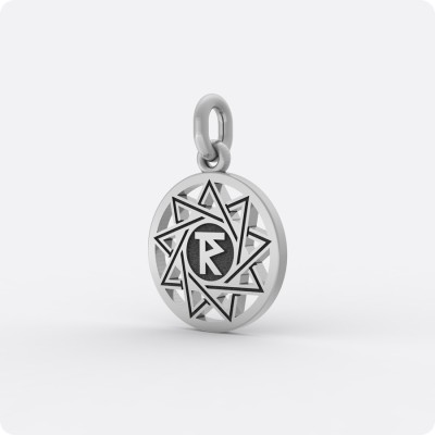 Чертог Раса (малый) из серебра