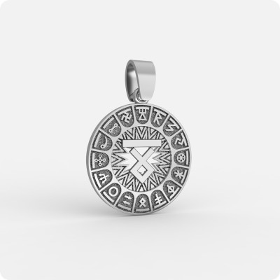 Сварожий круг с чертогом Волка