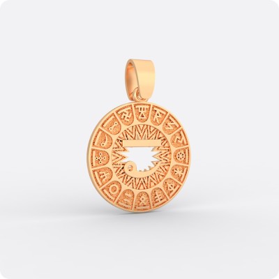 Сварожий круг с чертогом Лебедя из золота