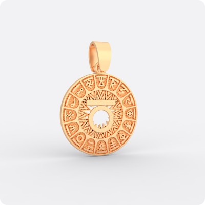 Сварожий круг с чертогом Медведя из золота