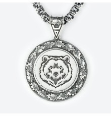 Оберег Медвежья лапа - символ Велеса (Волоса) и Медвежья морда