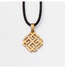 Оберег Сварожич из золота (малый)