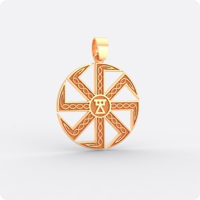 Коловрат с Молвинцем и чертогом Девы из золота