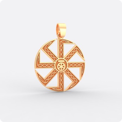 Коловрат с Молвинцем и чертогом Финиста из золота