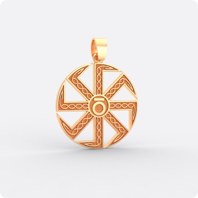 Коловрат с Молвинцем и чертогом Медведя из золота