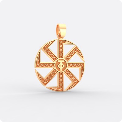 Коловрат с Молвинцем и чертогом Тура из золота