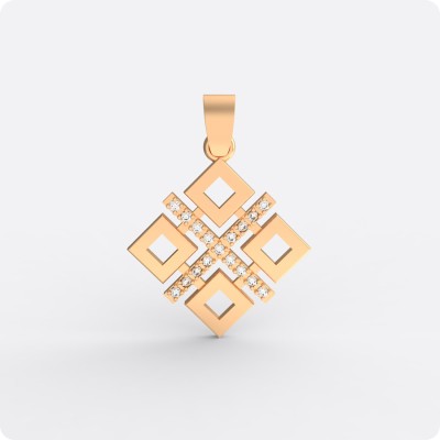 Оберег Макошь (Мокошь) из золота с камнями