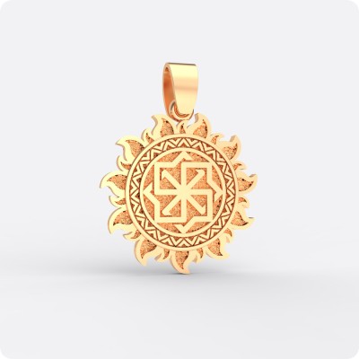 Оберег Молвинец из золота в Ярило