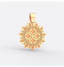 Оберег Свадебник из золота в Ярило