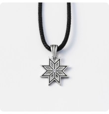 Оберег Алатырь с камнем (малый)