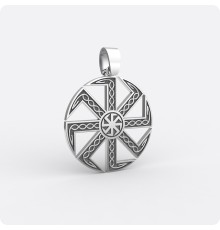 Двойной Коловрат из серебра