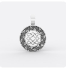 Оберег Звезда Лады-богородицы с орнаментом (литой)