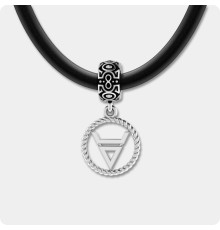 Шарм-подвеска с символом Велеса (Волоса)