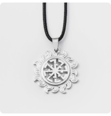 Оберег Светоч из серебра в Солнышке