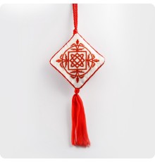 Вышивка оберег со славянским символом Звезда Лады-богородицы